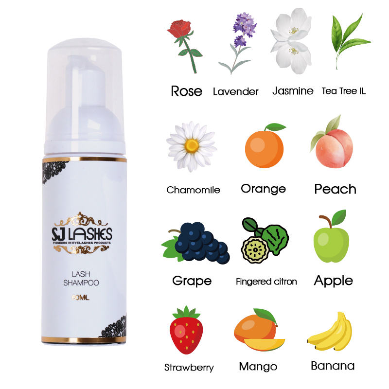 Fruit Scent Lash Shampoo