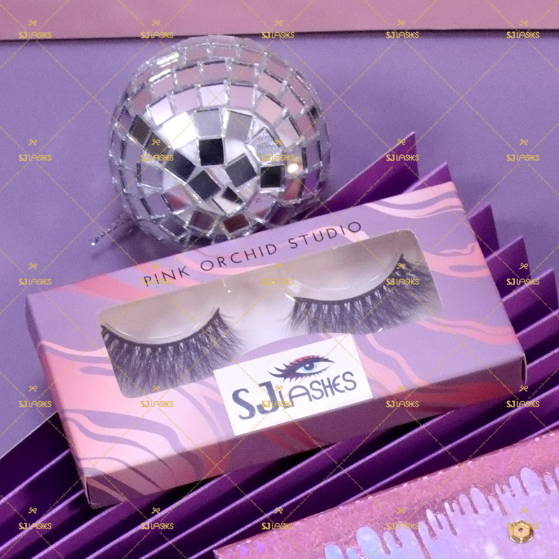 Paper Lash Box with Private Label Design Service #SDZD01