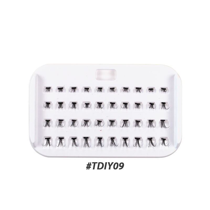 Temporary Eyelash Extensions (Custom Length) #TDIY09