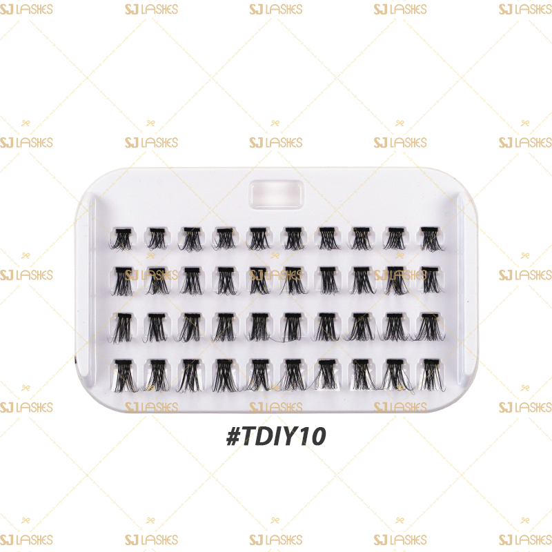 Temporary Eyelash Extensions (Custom Length) #TDIY10