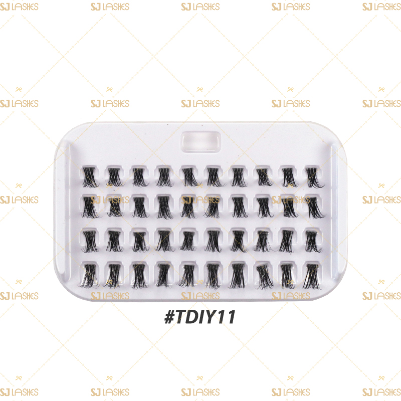 Temporary Eyelash Extensions (Custom Length) #TDIY11