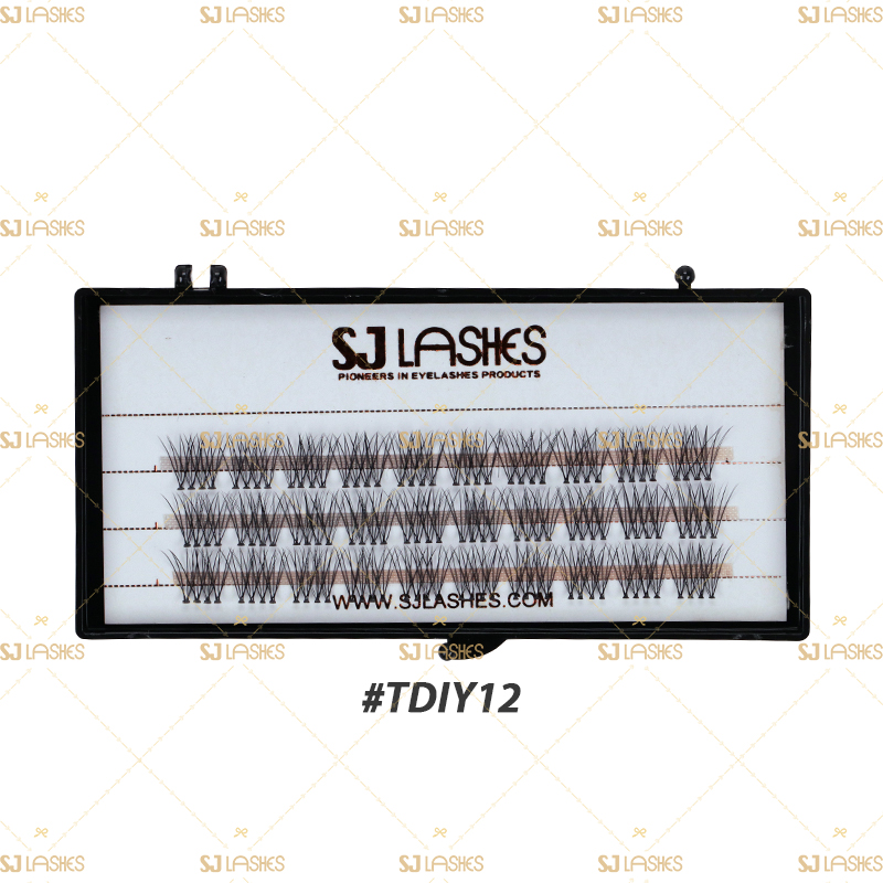 Temporary Eyelash Extensions (Custom Length) #TDIY12