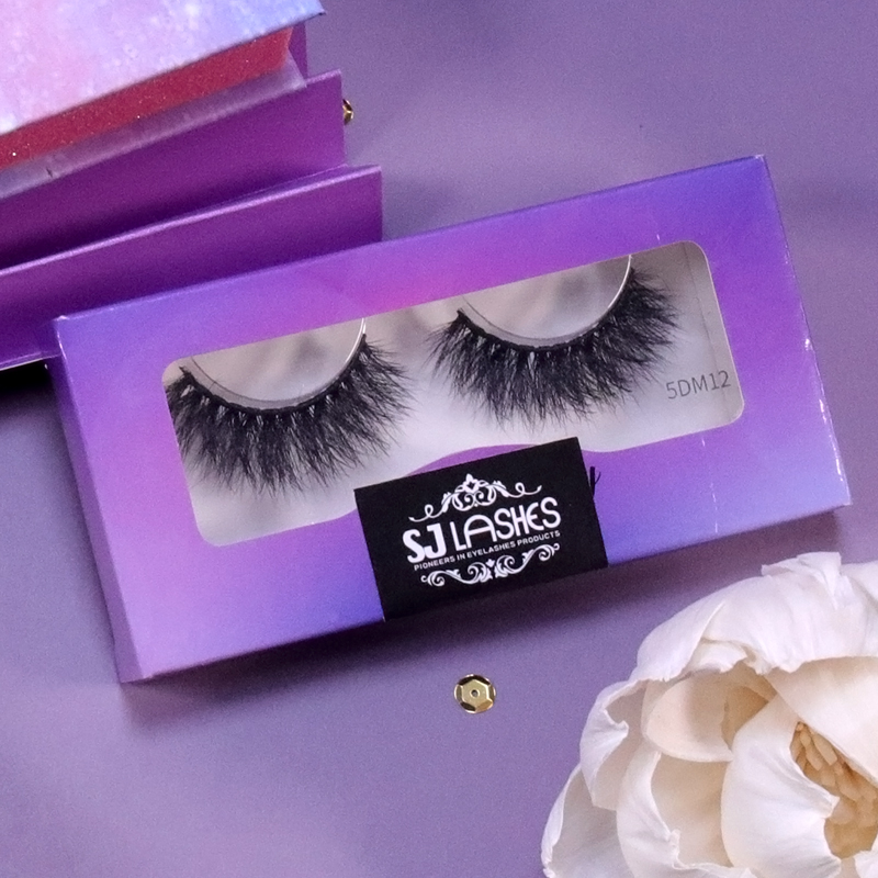 Paper Lash Box with Private Label Design Service #SDZY02