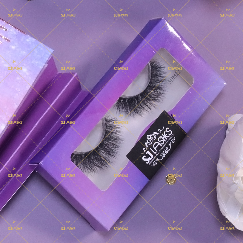 Paper Lash Box with Private Label Design Service #SDZY02