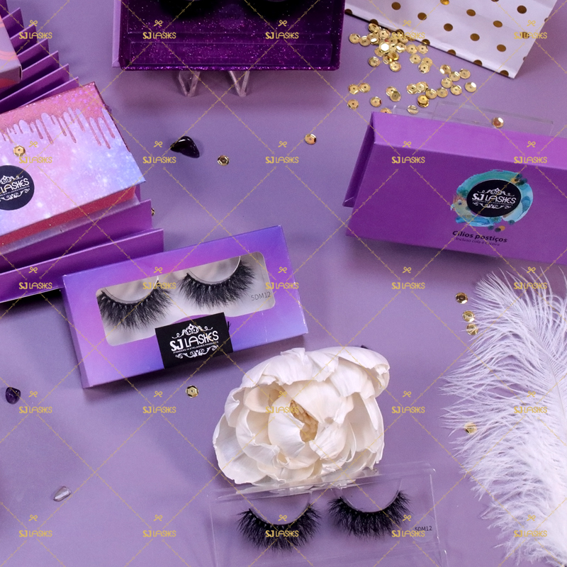 Paper Lash Box with Private Label Design Service #SDZY02