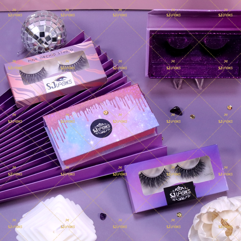 Paper Lash Box with Private Label Design Service #SDZY02