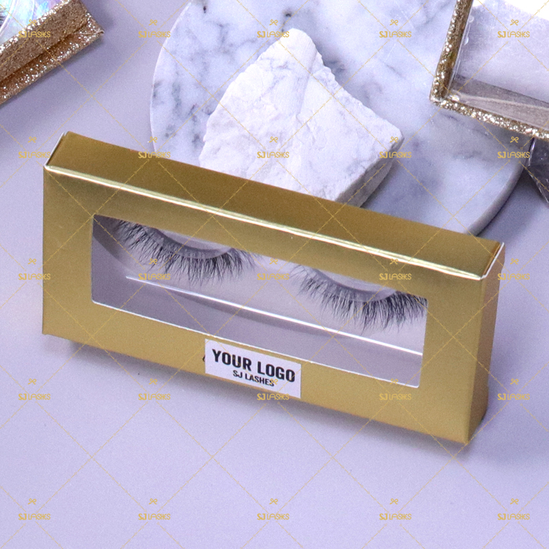 Paper Lash Box with Private Label Design Service #SDZT01