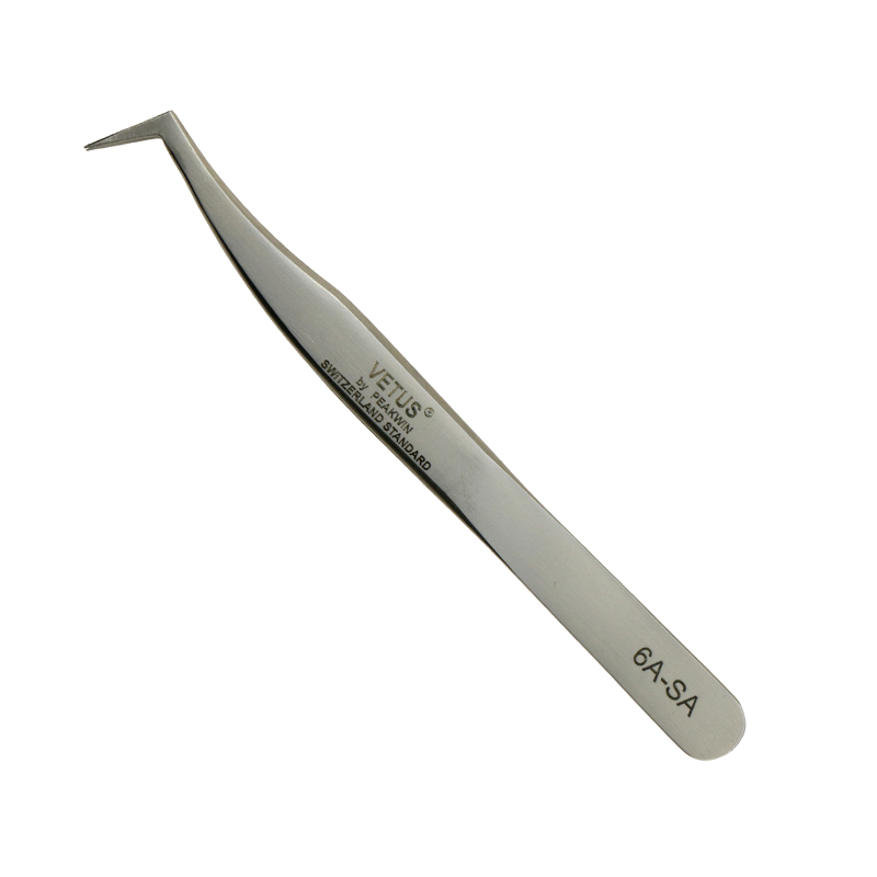 L Shape 45°Pro Fan Tweezers for Mega Volume Lash Extensions #TTLA01