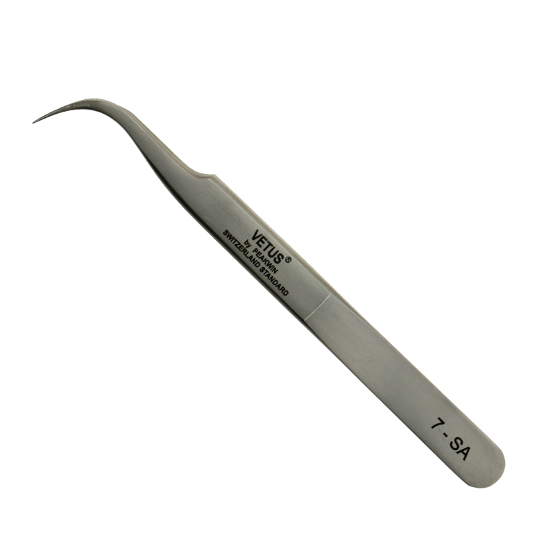 S Shape Classic Picking & Isolation Tweezers #TTSA01