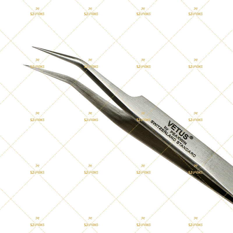 S Shape Tweezers for Fan Lashes and Volume Lashes #TTSD02