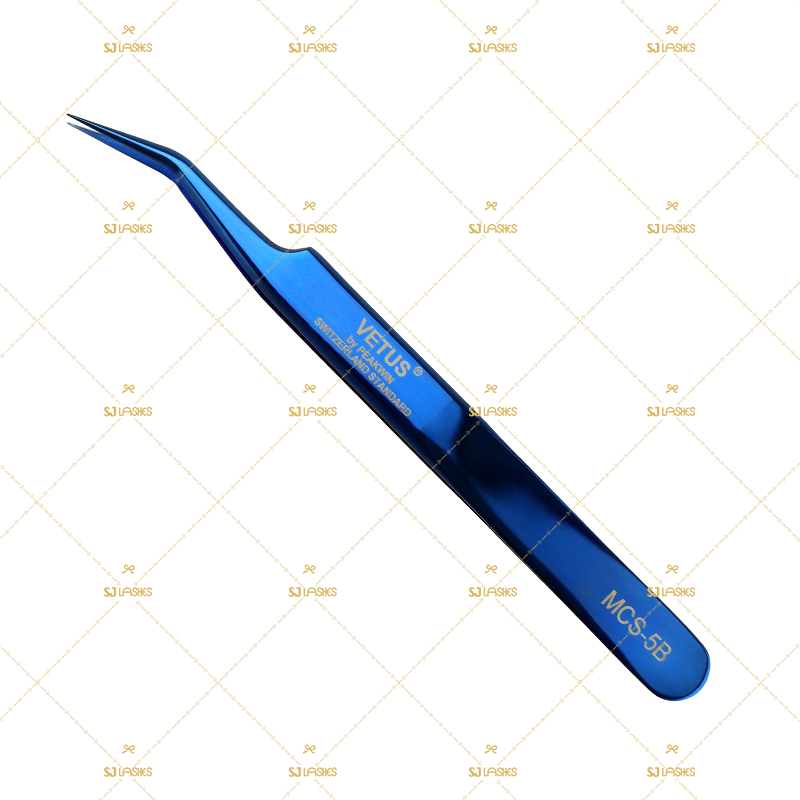 S Shape Tweezers for Fan Lashes and Volume Lashes #TTSE05