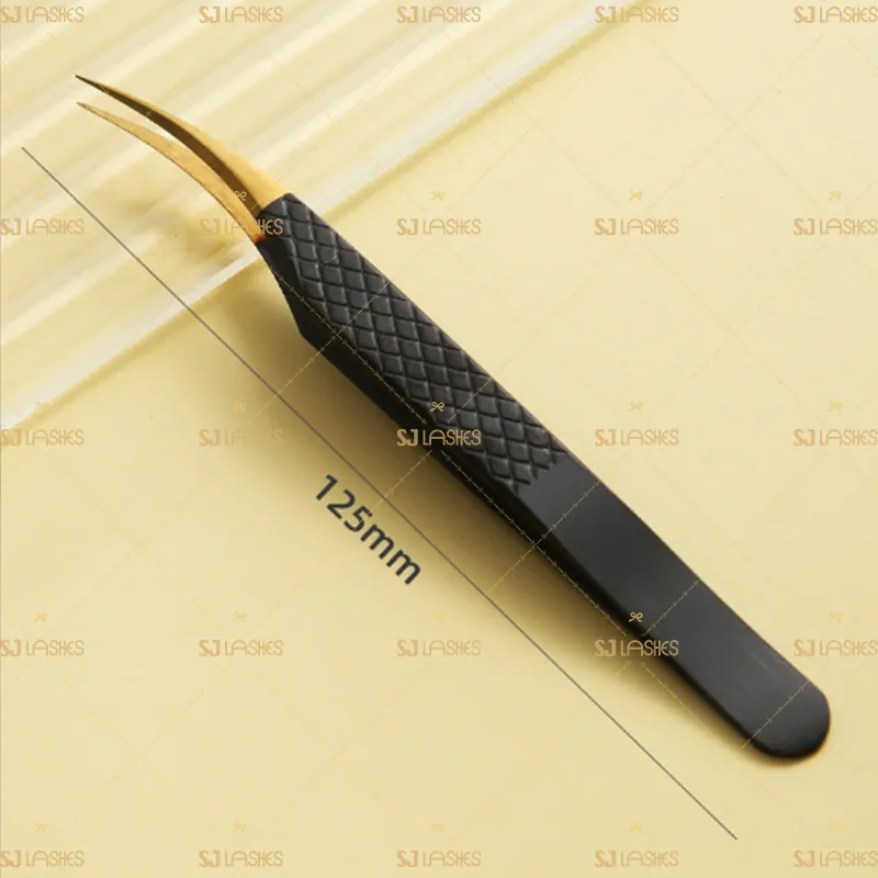 S Shape Classic Picking & Isolation Tweezers #TTSJ02
