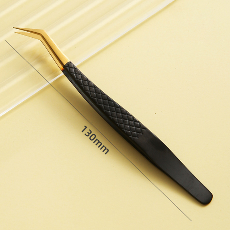 S Shape Tweezers for Fan Lashes and Volume Lashes #TTSJ03