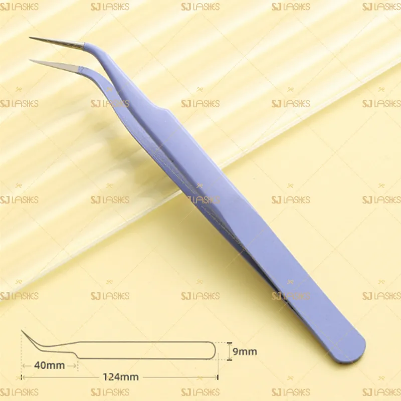 S Shape Classic Picking & Isolation Tweezers #TTSL02