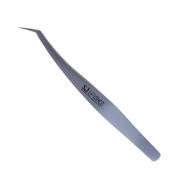 L Shape 45°Pro Fan Tweezers for Mega Volume Lash Extensions #TTVO01