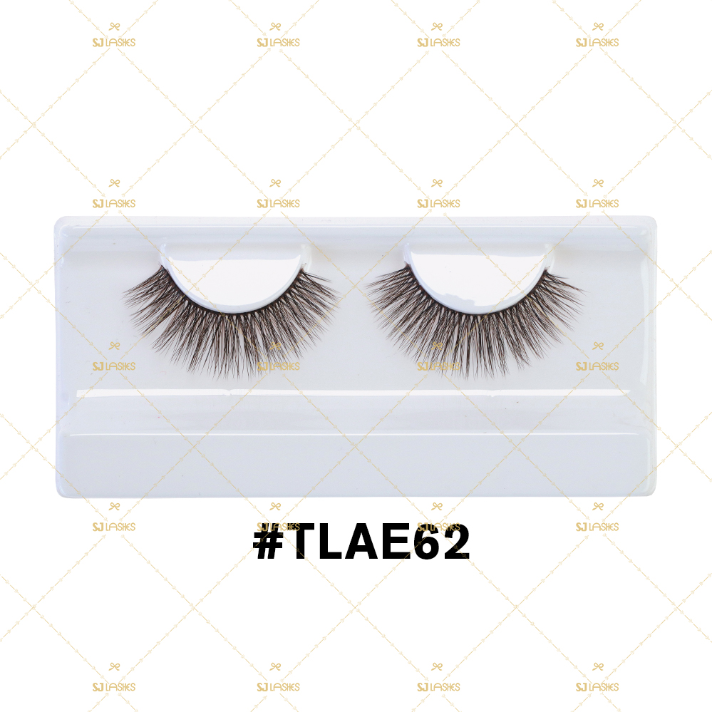 Bandless 3D Faux Mink Lashes #TLAE62