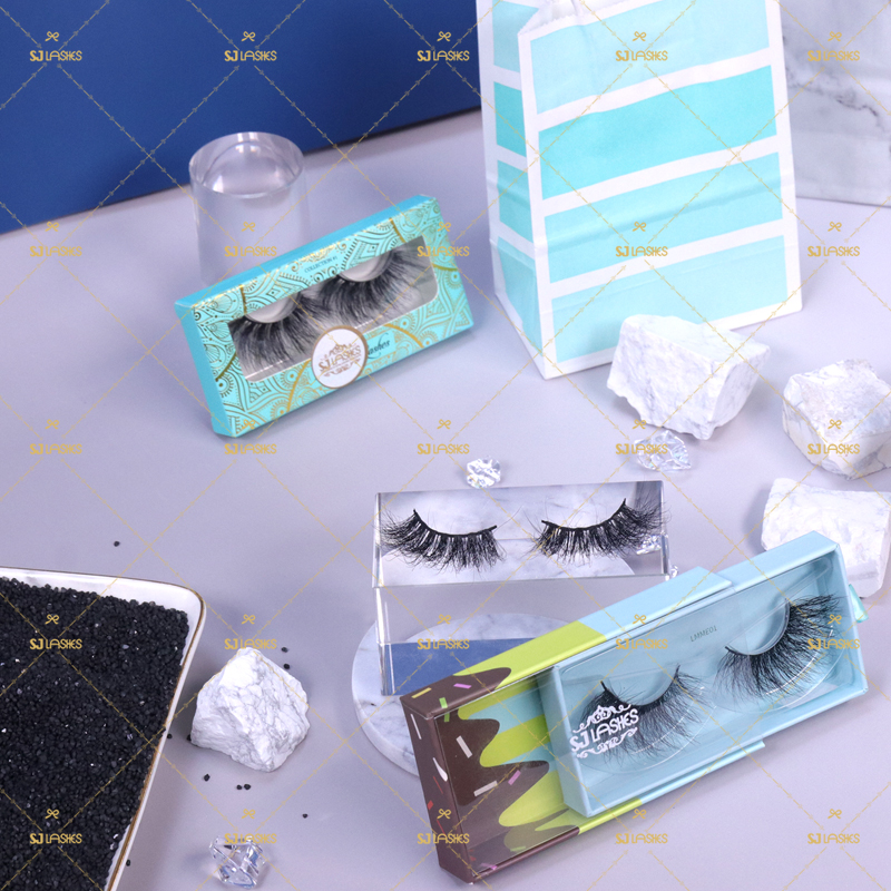 Paper Lash Box with Private Label Design Service #SDZH03