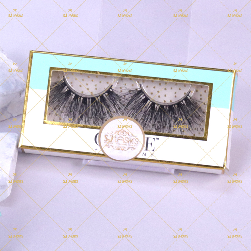 Paper Lash Box with Private Label Design Service #SDZY03