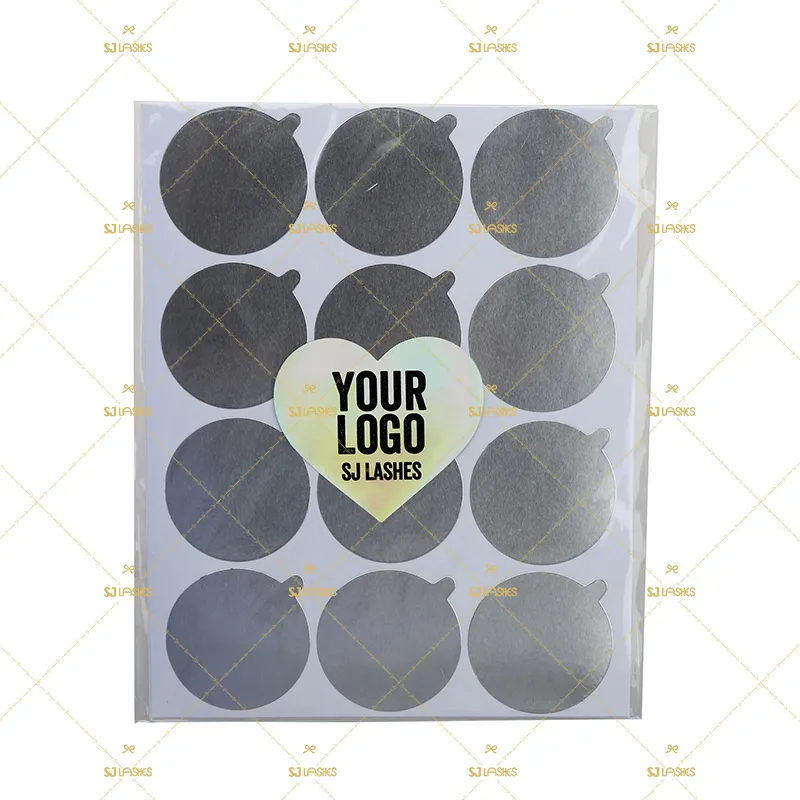 Eyelash Extensions Aluminum Glue Paper #TAGP01