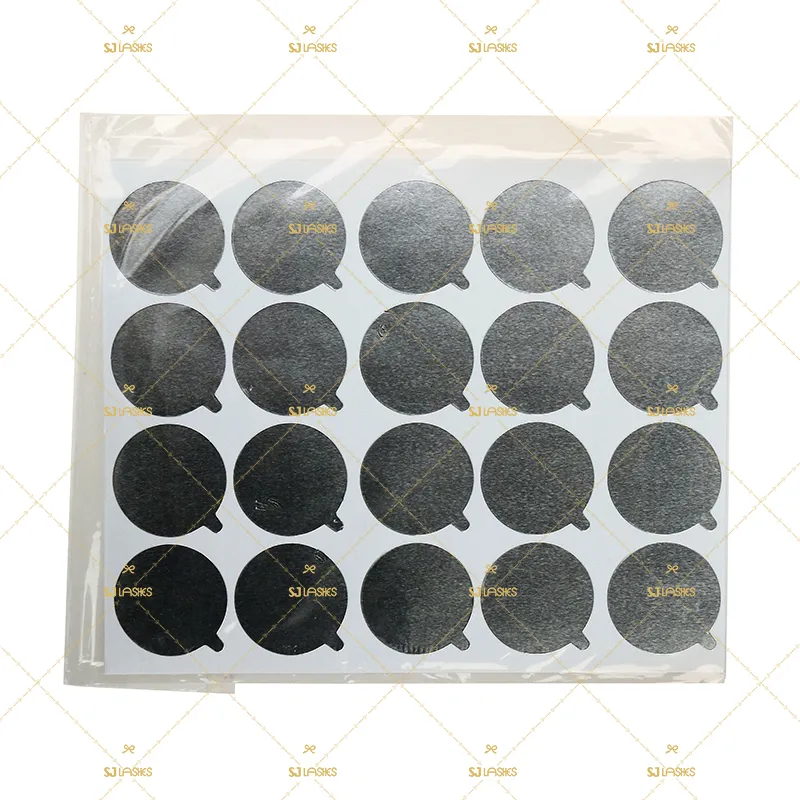 Eyelash Extensions Aluminum Glue Paper #TAGP02