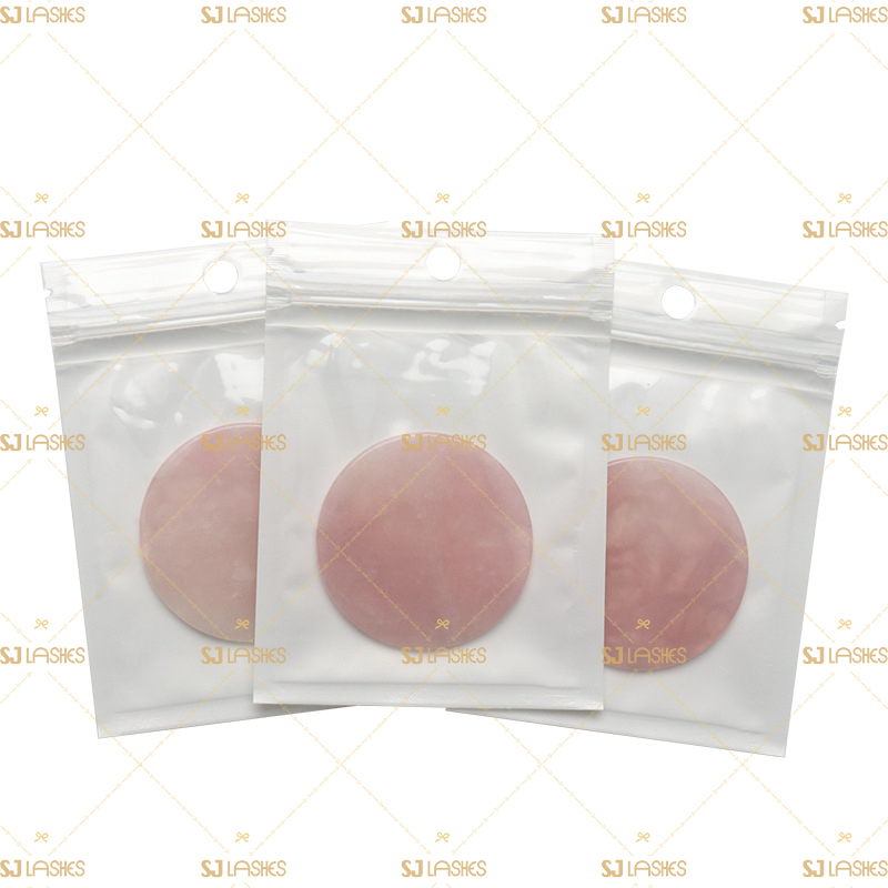 Pink Jade Stone Eyelash Isolation Pad #TJGS02