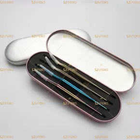 Portable Eyelash Tweezer Storage Box #TWZF02