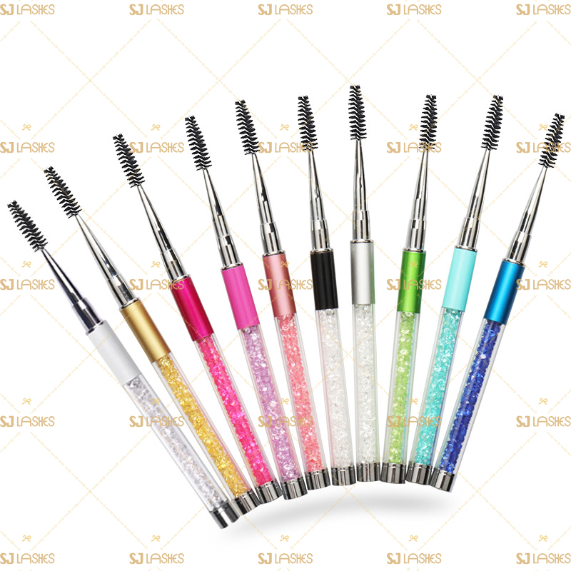 Eyelash & Eyebrow Brush with Crystals #TMBW03