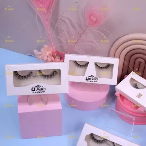 Paper Lash Box with Private Label Design Service #SDZY06