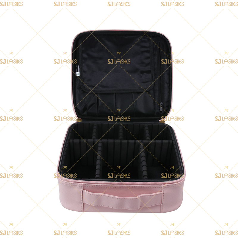 Pink Leather Professional Lash Extenisons Bag#TGJB07