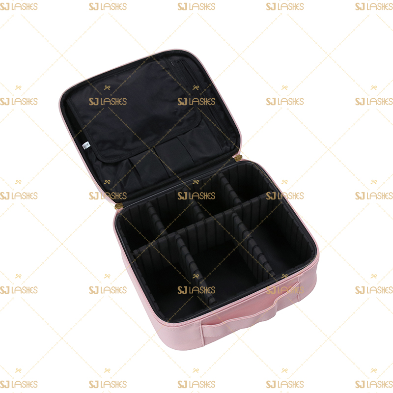 Pink Leather Professional Lash Extenisons Bag#TGJB07