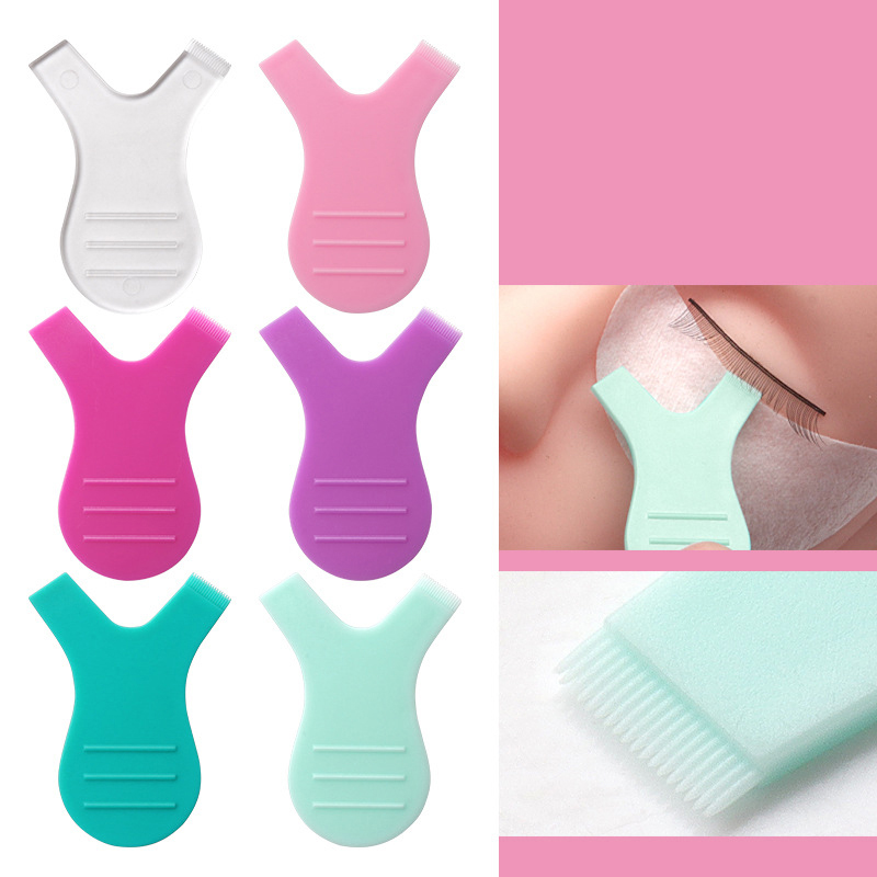 Plastic Y Shape Eyelash Perm Brush Comb #YTEC01