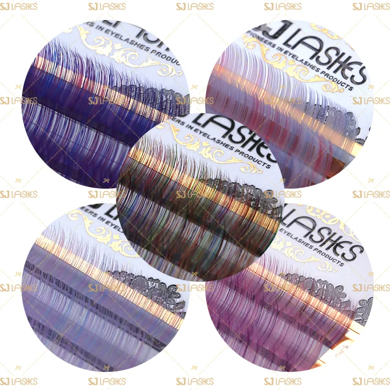 Classic Coloful Cocktail Lashes