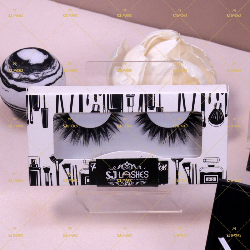 Paper Lash Box with Private Label Design Service #SDZH06