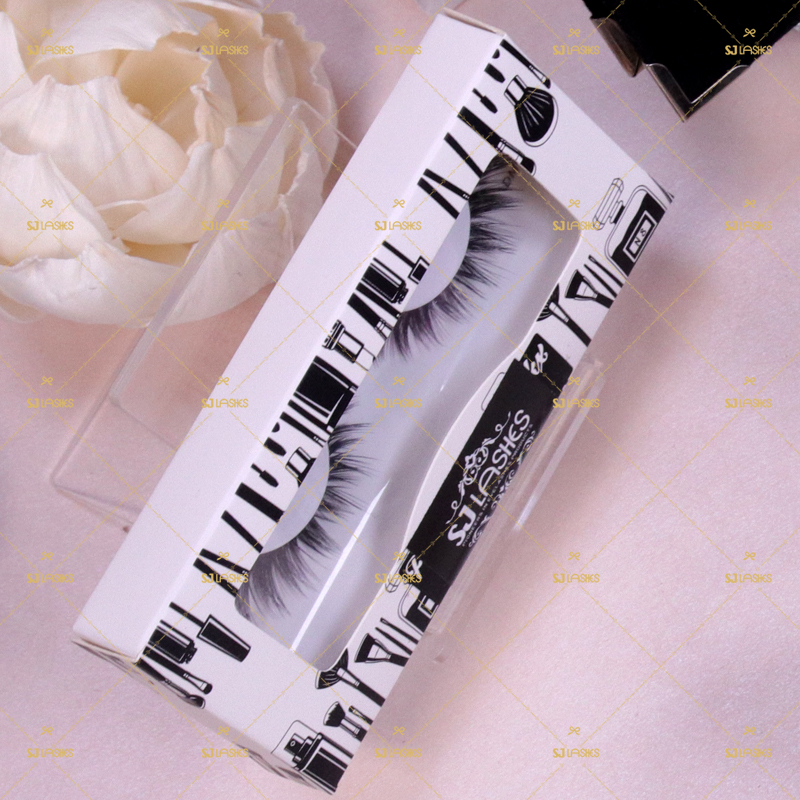 Paper Lash Box with Private Label Design Service #SDZH06