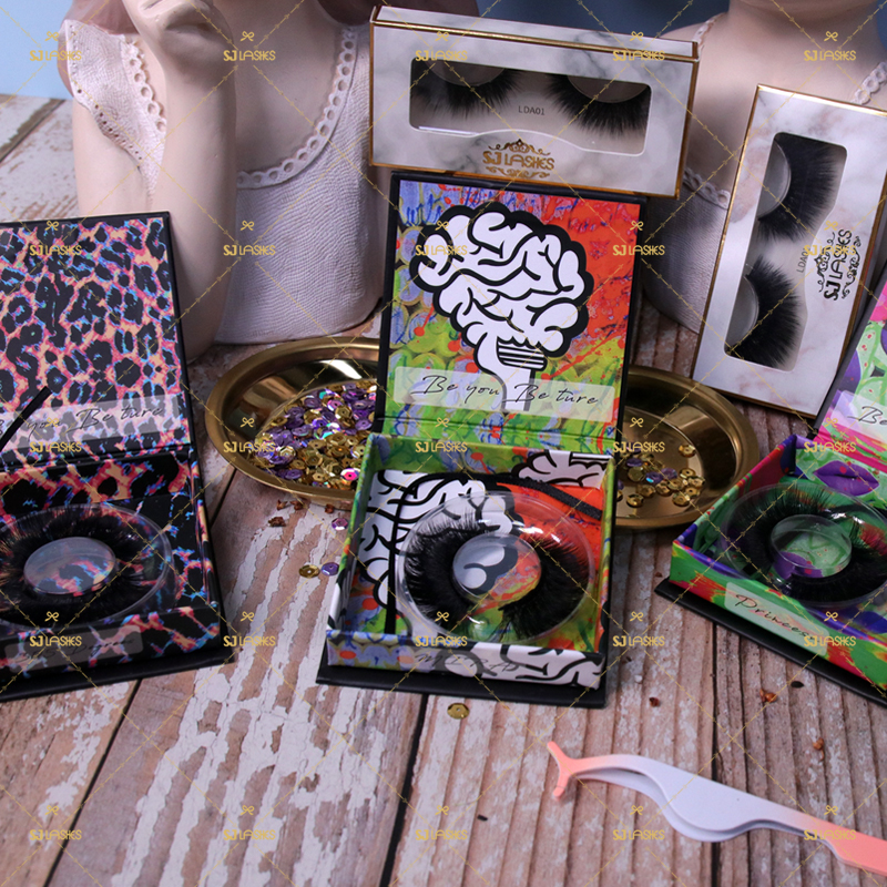 Eyelash Gift Box with Private Label Design Service #SDLF06