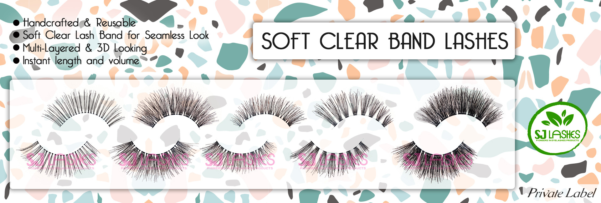 Soft Clear Band Lashes