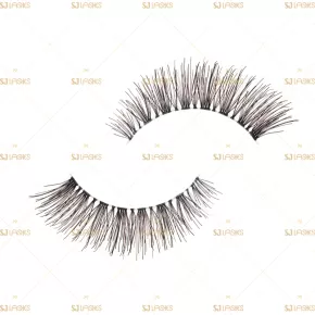 Soft Clear Band Human Hair Lashes #RH07