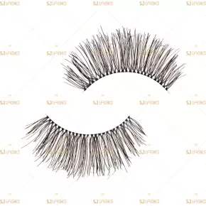 Soft Clear Band Human Hair Lashes #RH22