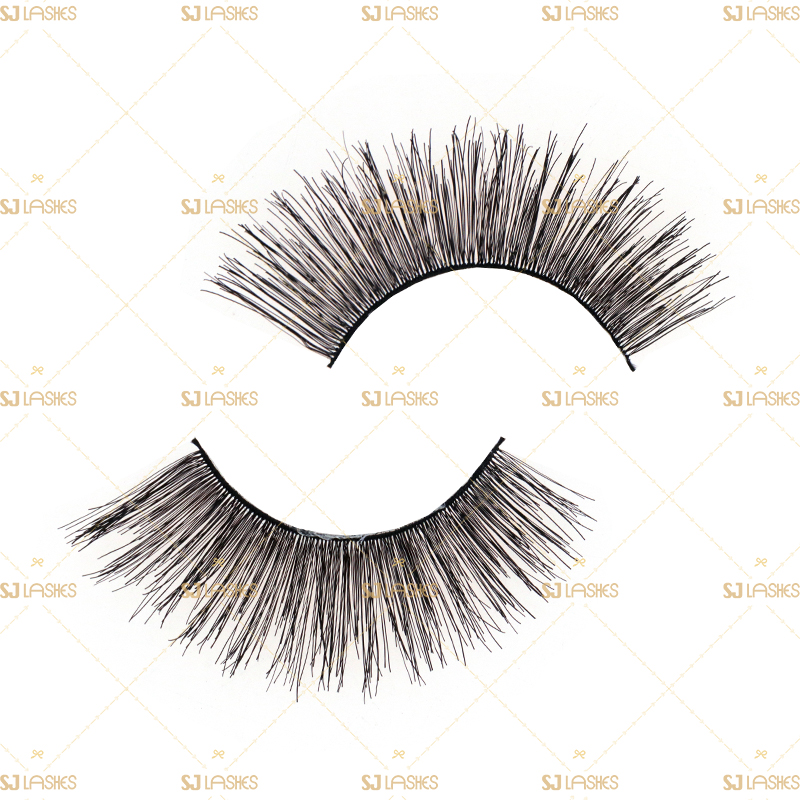 Soft Clear Band Human Hair Lashes #RH30