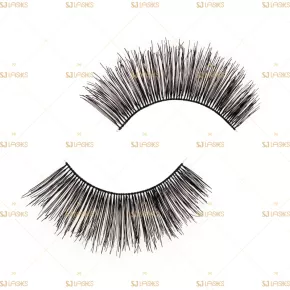 Soft Clear Band Human Hair Lashes #RH33