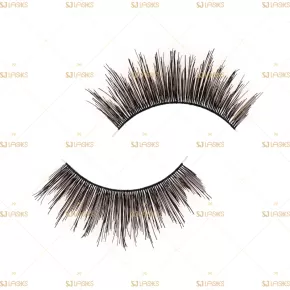 Soft Clear Band Human Hair Lashes #RH39