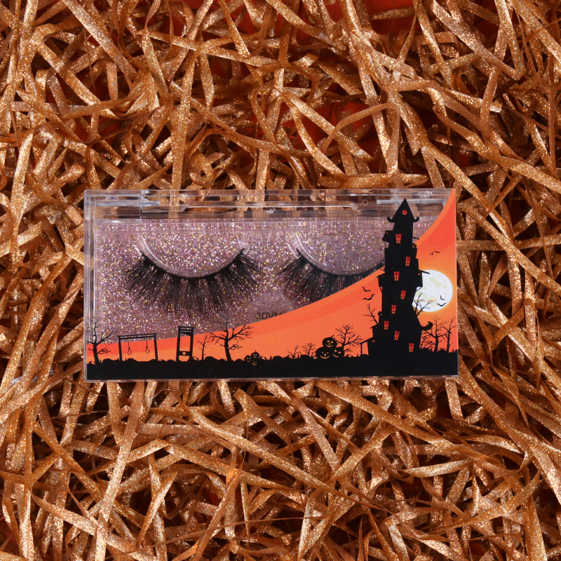 Acrylic Clear Lash Case for Halloween #SJHY01