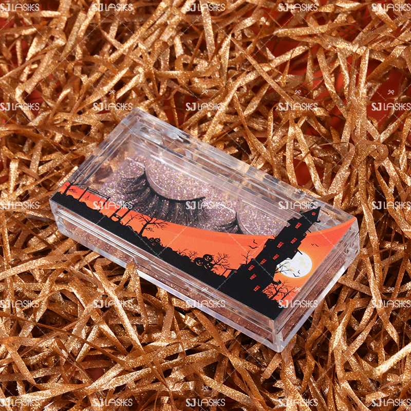 Acrylic Clear Lash Case for Halloween #SJHY01