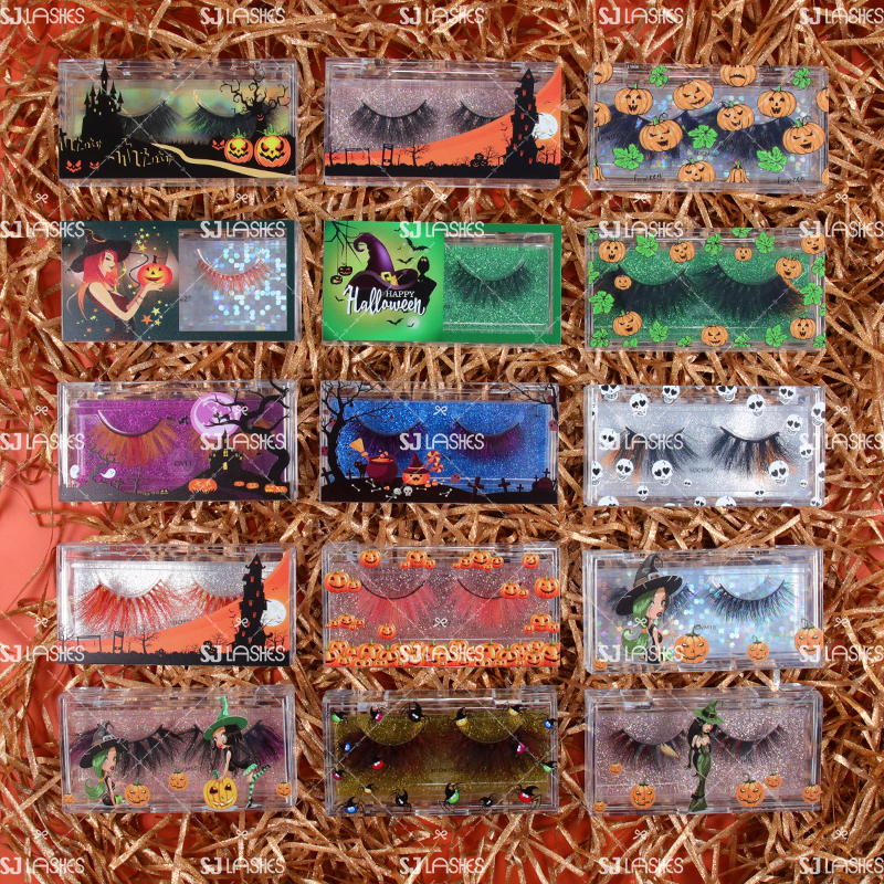 Acrylic Clear Lash Case for Halloween #SJHY01