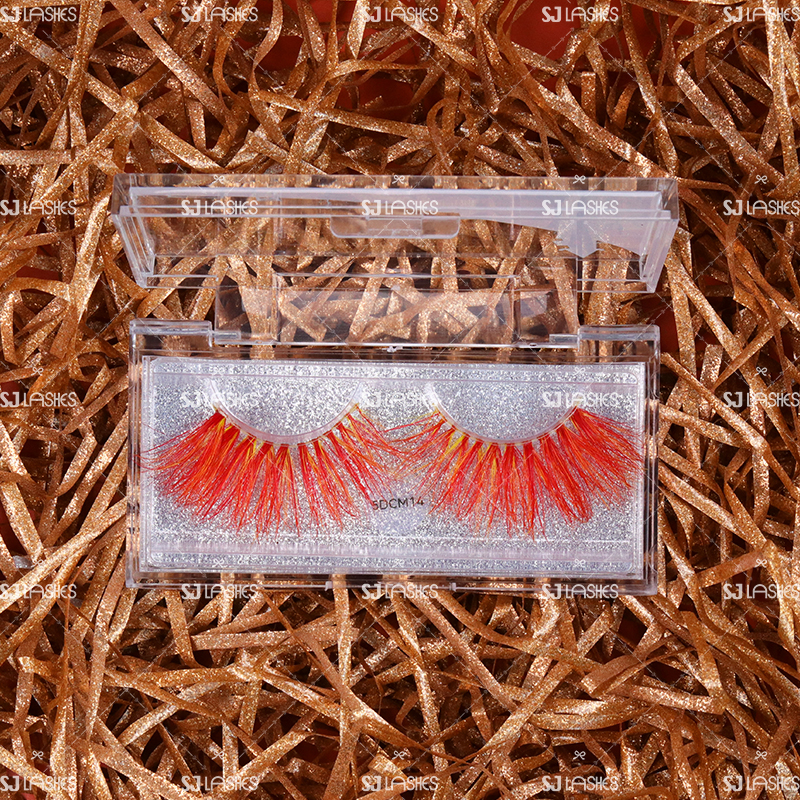 Acrylic Clear Lash Case for Halloween #SJHY01