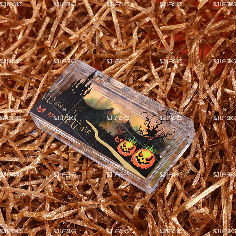 Acrylic Clear Lash Case for Halloween #SJHY02