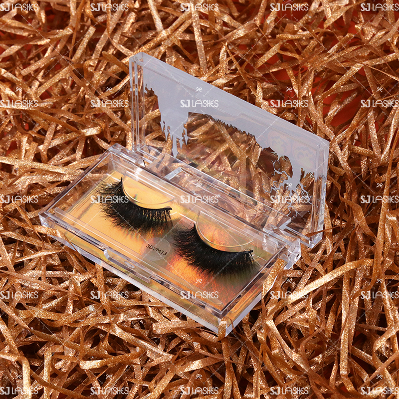 Acrylic Clear Lash Case for Halloween #SJHY02