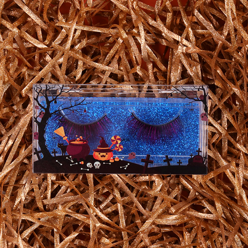 Acrylic Clear Lash Case for Halloween #SJHY03