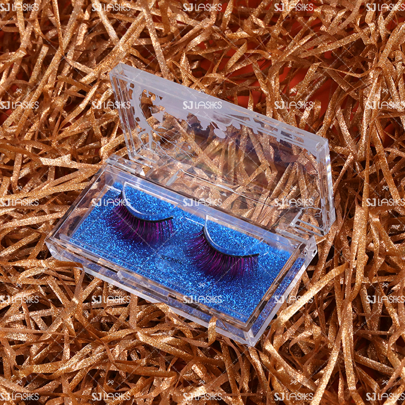 Acrylic Clear Lash Case for Halloween #SJHY03