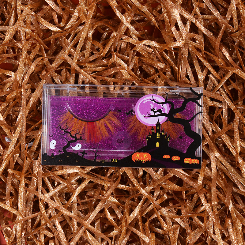 Acrylic Clear Lash Case for Halloween #SJHY04